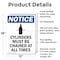 Signmission Safety Culture Sign, 12 in Width, Aluminum, Rectangle OS-2PACK-NS-A-1218-V-10890 - alternate 6